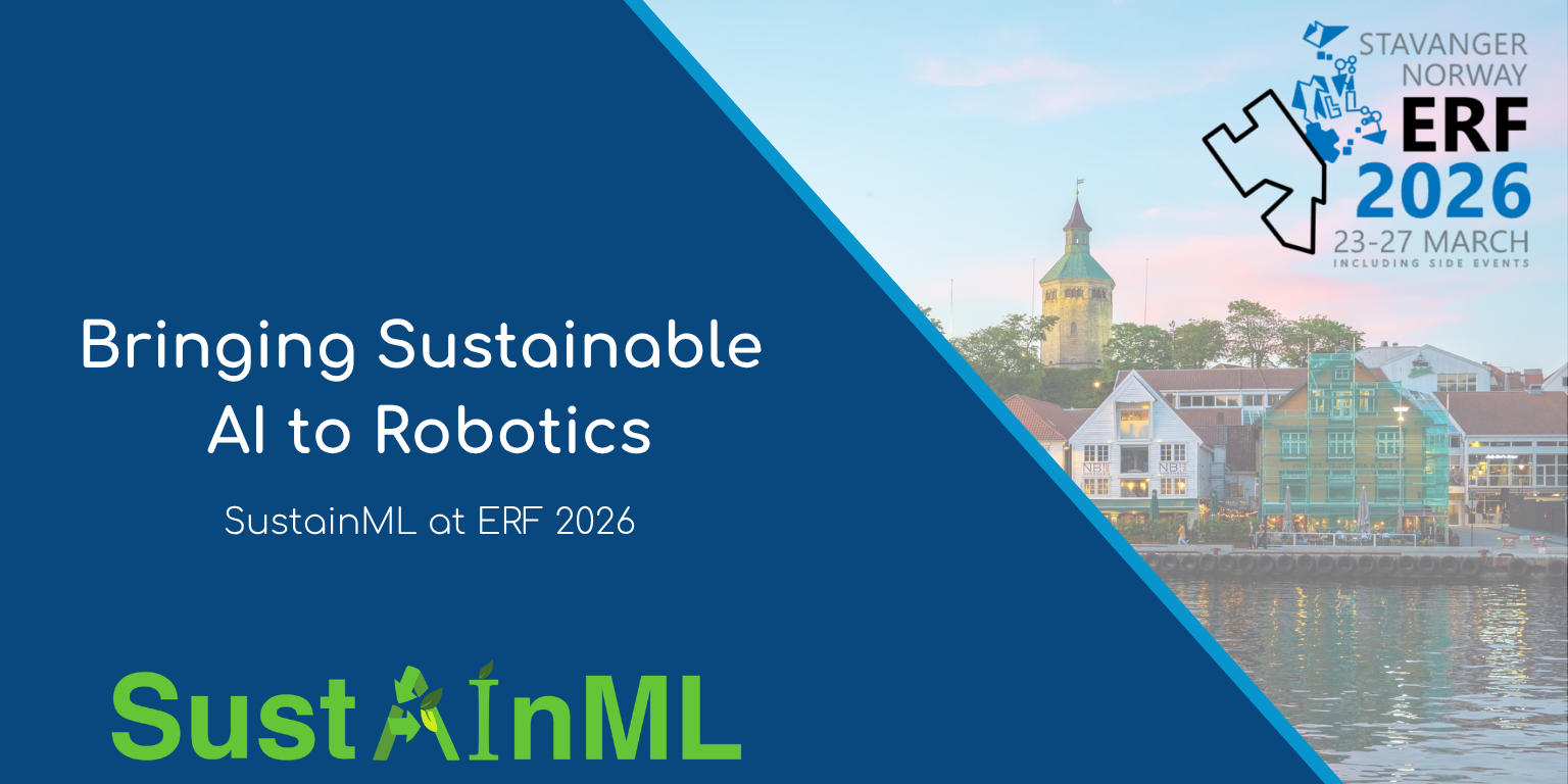 Bringing Sustainable AI to Robotics: SustainML at ERF 2026